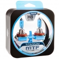 Комплект галогенных ламп MTF Light Titanium H8 35W 12v