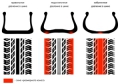 Система контроля температуры и давления воздуха в шинах Carax TPMS CRX-1002 - внешние датчики