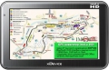 GPS-навигатор xDevice-Imola HD (5-A4-DUN-FM-AV-4Gb) - экран 5 дюймов, Интернет, электронная книга, FM-трансмиттер, видеовход, Bluetooth + ПО Навител Навигатор