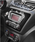 Переходная рамка 2-DIN Carav 11-190 Grey для KIA Rio и K2 2011+ (руль слева)