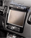 Переходная рамка 2-DIN Carav 11-435 для автомобиля  - Volkswagen Touareg 2010+ - черный цвет, пластик ABS      