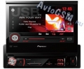 Автомагнитола (DVD-ресивер) 1DIN Pioneer AVH-3500DVD  с выдвижным 7-дюймовым дисплеем, разъемы AUX и USB, возможность подключения камеры заднего вида, макс. мощность - 50 Вт х 4