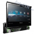 Автомагнитола (DVD-ресивер) 1 DIN Pioneer AVH-X7500BT - антибликовый сенсорный экран 7 дюймов, CD-слот, USB-разъем, совместимость с Android и iPhone, режим AppRadio Mode, функция Mixtrax