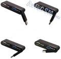 USB- () Promate pocketHub -  USB 3.0, USB 2.0,  LED-,  ,  