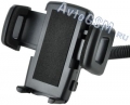 Автомобильный держатель AvtoGSM Car Holder 14 - для cмартфонов шириной от 4 до 8.5 см,  гибкая ножка, регулировка угла наклона, переворот на 360 градусов, современный дизайн, крепление на лобовое стекло 