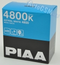 Комплект галогенных ламп Piaa Astral White H11 4800K (55W) HW210 - страна-производитель - Япония, белый цвет свечения, высокое качество сборки