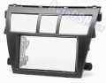 Переходная рамка 2-DIN Carav 11-402 Black для Toyota Vios 2007-2012, Belta 2005-2008, Yaris Sedan 2006+