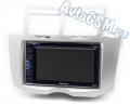   2-DIN Carav 11-100 Silver/Black  Toyota Yaris,Vitz, Platz 2005-2010