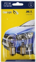   ClearLight LongLife P21W BA15S 12V (2.) -  12V,  21W