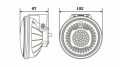   Xenite R-4104L (1008005) - 39 ,   5000K,   12V