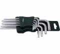 Набор ключей Г-обр TORX длинных 9пр. Т10-Т50 ROCKFORCE RF-5098TL