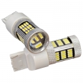 Комплект светодиодных ламп ClearLight W21/5W 7443-4014-54SMD 6500k (2 шт)  - низкое энергопотребление, увеличенная светоотдача