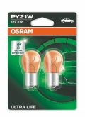   Osram PY21W (21W 12V) Ultra Life (Blister) 2	7507ULT-02B