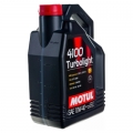   MOTUL 4100 TURBOLIGHT 10W40 (4) VN Technosynthese