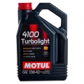   MOTUL 4100 TURBOLIGHT 10W40 (4) VN Technosynthese