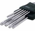 Набор ключей Г-обр TORX длинных 9пр. Т10-Т50 ROCKFORCE RF-5098TL