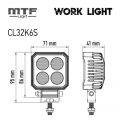   MTF LIGHT CL32K6S    12/24V, 20W, 2000lm, ECE R10, , .